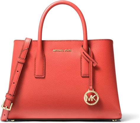 Michael Kors Ruthie Small Satchel, Spiced Coral .